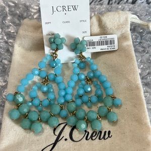J. CREW Beaded Rumba Earrings NWT